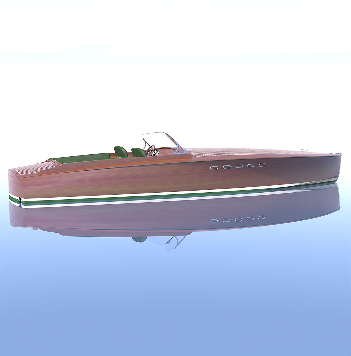 Speedboat - Stephens Waring Yacht Design