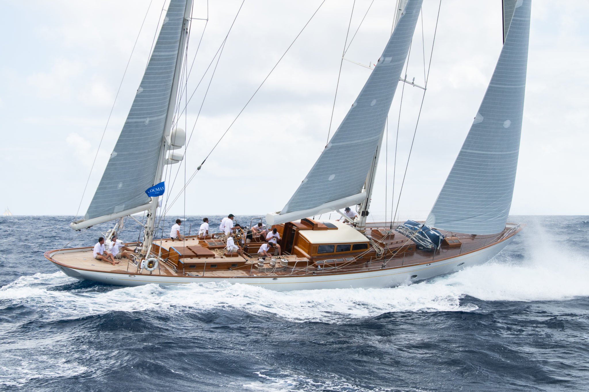 BEQUIA Wins Antigua Classic Yacht Regatta - Stephens Waring Yacht Design