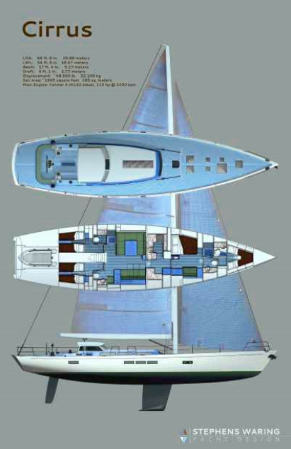  Cirrus a custom made Spirit-of-Tradtion yacht