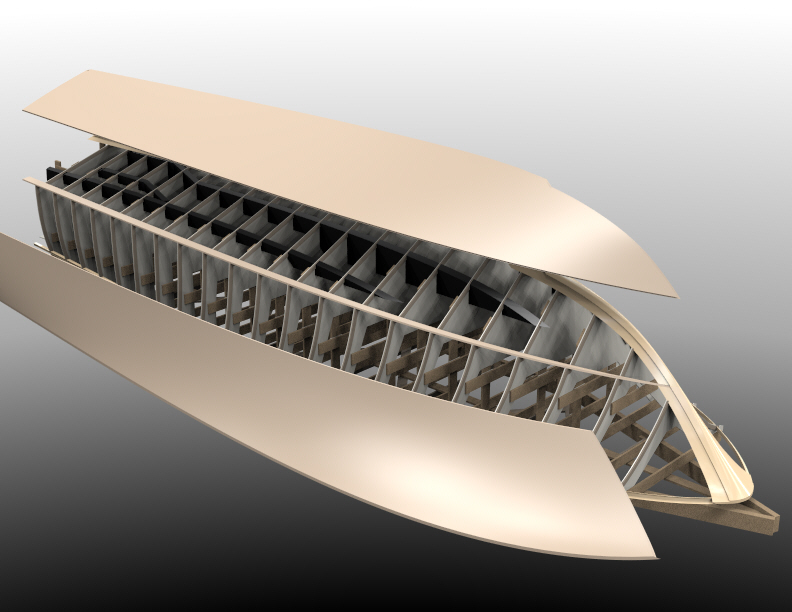 composite hull yacht