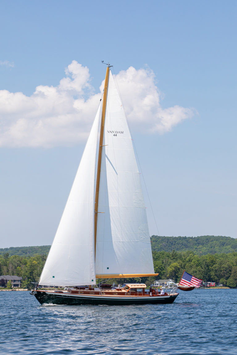 Italmas, 44-foot custom sailboat by Van Dam Custom Boats, Boyne City ...